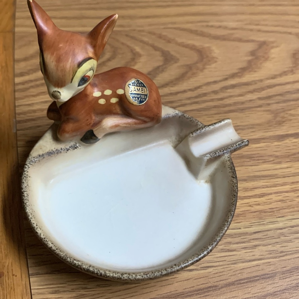 Walt Disney Vintage Bambi Ash Tray